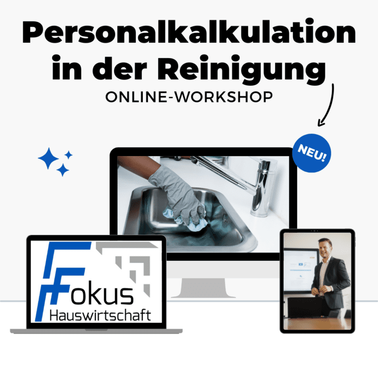 Personalkalkulation in der Reinigung